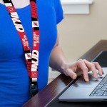 Rico Industries NHL Hockey New Jersey Devils Standard Wrist Lanyard Key Chain, Cute Wristlet Strap Keychain Holder for Women Men Car Keys ID Badges Card Wallet Phone Camera