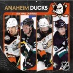 TURNER SPORTS Anaheim Ducks 2025 12x12 Team Wall Calendar (25998011931)