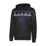 Ultra Game NBA Official Men’s Super Soft Midtown Hoodie Pullover Sweatshirt - Unisex, Sacramento Kings, Black, Medium