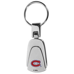 NHL Montreal Canadiens Unisex Siskiyou SportsSteel Teardop Key Chain, Metal, One Size