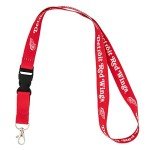 Desert Cactus Detroit Red Wings Lanyard NHL National Hockey League Car Keys ID Badge Holder Keychain Detachable Breakaway Snap Buckle (Lanyard 1 - Red)