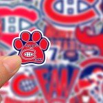 23 PCS Montreal American Hockey Canadiens Stickers for Water Bottle, Laptop, Bicycle, Computer, Motorcycle, Travel Case, Car Decal Decoration Sticker