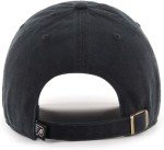 47 NHL Team Color Alternate Primary Logo Clean Up Adjustable Cap Dad Hat, Adult One Size Fits All - Philadelphia Flyers Black