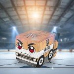Bleacher Creatures Vegas Golden Knights Zamboni 7" NHL Kuricha Plushie - Soft Inspired Plush