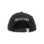 ZHATS Standard NHL Officially Licensed Rope Hat Snapback Backspin Contrast, Black, One Size
