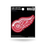 Rico Industries NHL Hockey Detroit Red Wings Short Sport Decal 3.75' x 4.75' Die Cut Team Logo Short Sport Decal