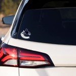 Rico Industries NHL Hockey Detroit Red Wings Short Sport Decal 3.75' x 4.75' Die Cut Team Logo Short Sport Decal