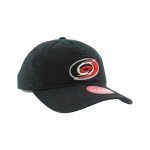 ZHATS Women's Standard NHL Officially Licensed Adjustable Hat Girlfriend Icon Black, One Size