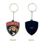 Desert Cactus Florida Panthers Keychain NHL National Hockey League Car Keys Holder (PVC)