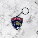 Desert Cactus Florida Panthers Keychain NHL National Hockey League Car Keys Holder (PVC)