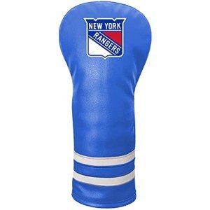 Team Golf NHL New York Rangers Vintage Fairway Headcover (Color) - Printed Team Golf NHL Vintage Fairway Headcover (Printed), Fits All Fairway, Hybrid and Utility Clubs