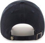 47 NHL Team Color Alternate Primary Logo Clean Up Adjustable Cap Dad Hat, Adult One Size Fits All - Boston Bruins Black