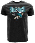 Blue 84 Standard NHL Officially Licensed T-Shirt Heathered Black