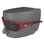 NHL Montreal Canadiens Wrap Sunglasses, Red, Adult