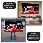 WinCraft Carolina Hurricanes Logo Insignia 3x5 Feet Banner Flag