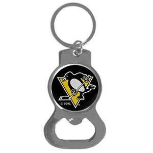 NHL Siskiyou Sports Fan Shop Pittsburgh Penguins Bottle Opener Key Chain One Size Team Color