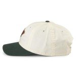 AMERICAN NEEDLE Minnesota Wild NHL Blue Line Adjustable Snapback Baseball Hat, Ivory/Dark Green (EM004A-MNW-IDGR)