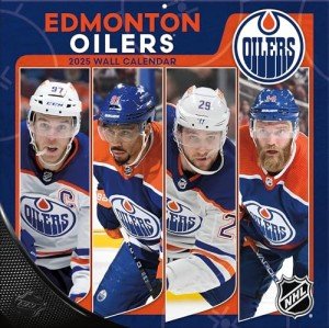 TURNER SPORTS Edmonton Oilers 2025 12x12 Team Wall Calendar (25998011941)
