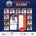 TURNER SPORTS Edmonton Oilers 2025 12x12 Team Wall Calendar (25998011941)