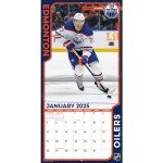 TURNER SPORTS Edmonton Oilers 2025 12x12 Team Wall Calendar (25998011941)