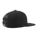 ZHATS Standard NHL Officially Licensed Adjustable Snapback Hat Flat Bill Z11 Black Element, One Size