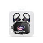 SOAR NHL Sport True Wireless Earbuds V.5, Columbus Blue Jackets