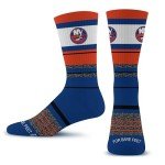 For Bare Feet NHL NEW YORK ISLANDERS Friday Dress Sock Team Colors Large