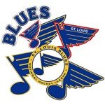 Desert Cactus St. Louis Blues Sticker Saint Louis NHL Team National Hockey League Vinyl Decal Laptop Water Bottle Car Scrapbook Sheet (Vintage Sheet)