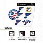 Desert Cactus St. Louis Blues Sticker Saint Louis NHL Team National Hockey League Vinyl Decal Laptop Water Bottle Car Scrapbook Sheet (Vintage Sheet)
