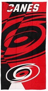 NORTHWEST Carolina Hurricanes 30 x 60 inch Beach Towel, Puzzle Design