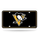 Rico Industries NHL Pittsburgh Penguins Metal License Plate Tag