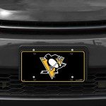 Rico Industries NHL Pittsburgh Penguins Metal License Plate Tag