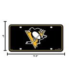 Rico Industries NHL Pittsburgh Penguins Metal License Plate Tag