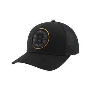 ZHATS Standard NHL Officially Licensed Adjustable Snapback Hat Dakota Element Black, One Size