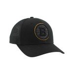 ZHATS Standard NHL Officially Licensed Adjustable Snapback Hat Dakota Element Black, One Size