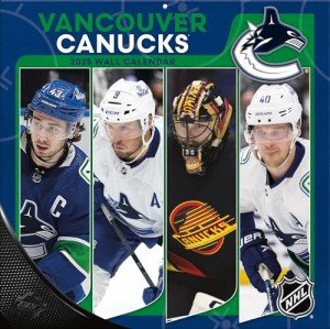 TURNER SPORTS Vancouver Canucks 2025 12x12 Team Wall Calendar (25998011958)