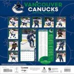 TURNER SPORTS Vancouver Canucks 2025 12x12 Team Wall Calendar (25998011958)