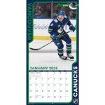 TURNER SPORTS Vancouver Canucks 2025 12x12 Team Wall Calendar (25998011958)
