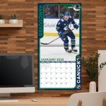 TURNER SPORTS Vancouver Canucks 2025 12x12 Team Wall Calendar (25998011958)
