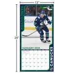 TURNER SPORTS Vancouver Canucks 2025 12x12 Team Wall Calendar (25998011958)