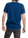 Calhoun NHL Surf & Skate Mens Short Sleeve Henley Waffle Shirt (New York Islanders, Medium)