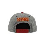 ZHATS Standard NHL Officially Licensed Adjustable Snapback Hat Chambray Heather Black, One Size