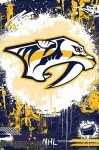 Trends International NHL Nashville Predators - Maximalist Logo 23 Wall Poster, 34L x 22.4W, Unframed Version