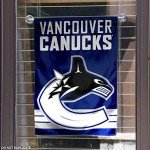 WinCraft Vancouver Canucks Double Sided Garden Flag