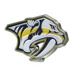 FANMATS 23101 Nashville Predators 3D Color Metal Emblem, Diecut Team Logo Auto Emblem