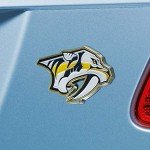 FANMATS 23101 Nashville Predators 3D Color Metal Emblem, Diecut Team Logo Auto Emblem