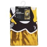 Northwest The Company NHL Pittsburgh Penguins Beach Towel, 30" x 60", Psychedelic