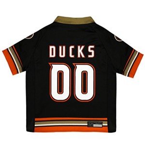 Pets First NHL Anaheim Ducks Jersey for Dogs & Cats, Medium. - Let Your Pet be a Real NHL Fan!
