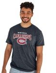 Blue 84 Standard NHL Officially Licensed T-Shirt Heathered Black
