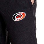NHL Men's Premium Fleece Official Team Sweatpants (Carolina Hurricanes, X-Large)
